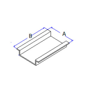 RIEL DIN OMEGA 1000 ZINCADO